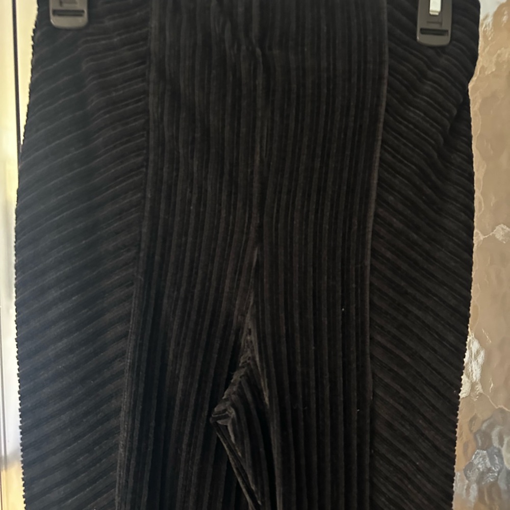 Free People Black Wide Leg Pants - Picture 5 of 6
